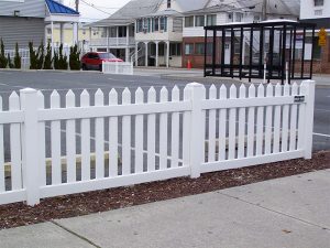 Eastern Shore Porch Patio Vinyl Fence