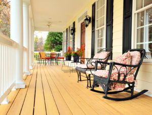 Eastern Shore Porch And Patio Vinyl Deck