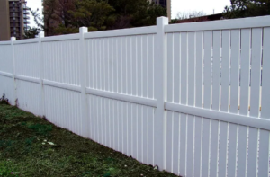 semi-private fence vinyl style semi-private fence vinyl style