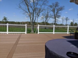 Commercial Vinyl Railings in West Ocean City, MD eastern shore porch & patio