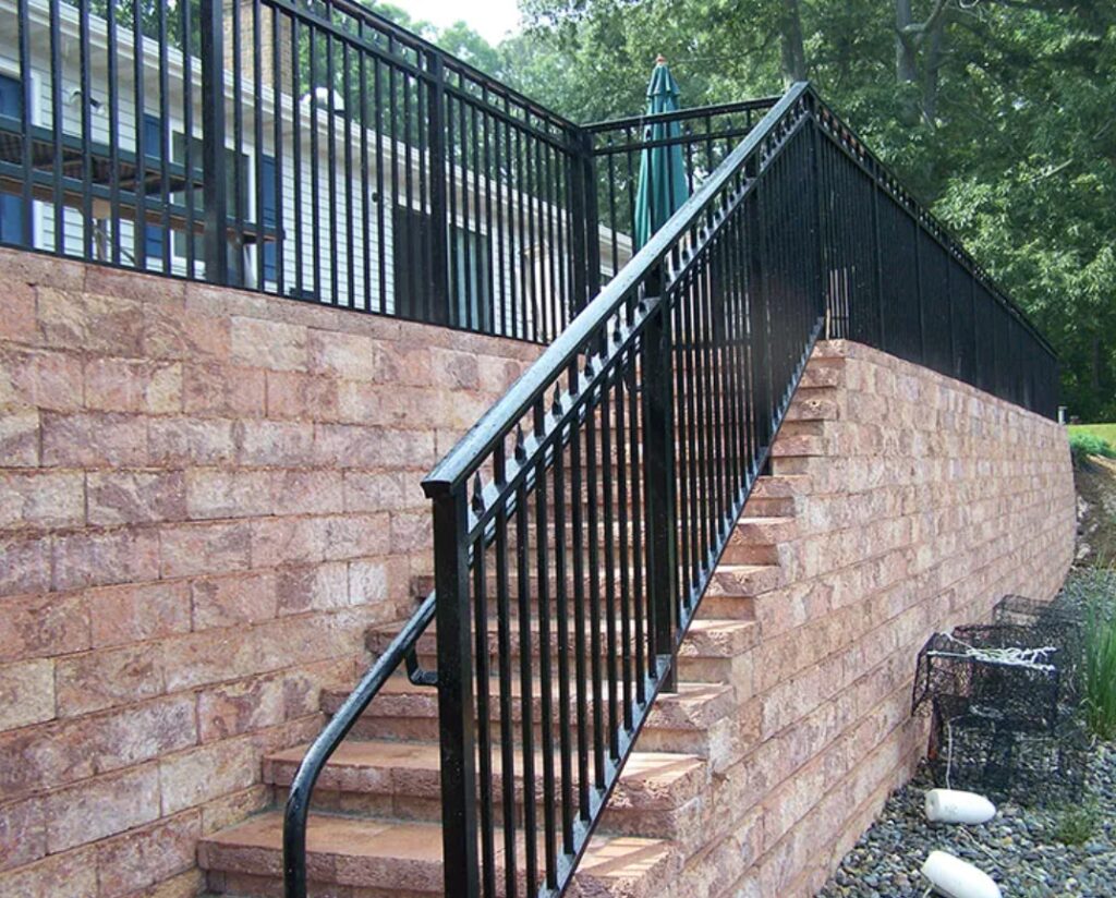 Aluminum Railing Installation in Sussex County, DEeastern shore porch & patio